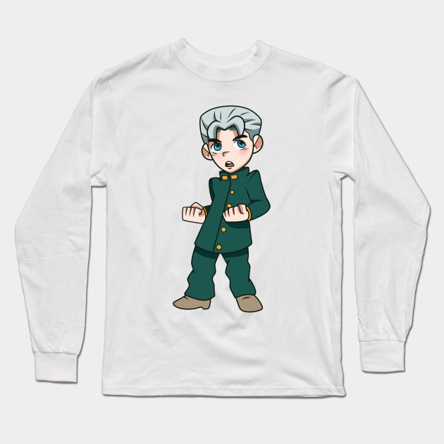 Mini Koichi Hirose Long Sleeve T-Shirt by emmydragonartz 